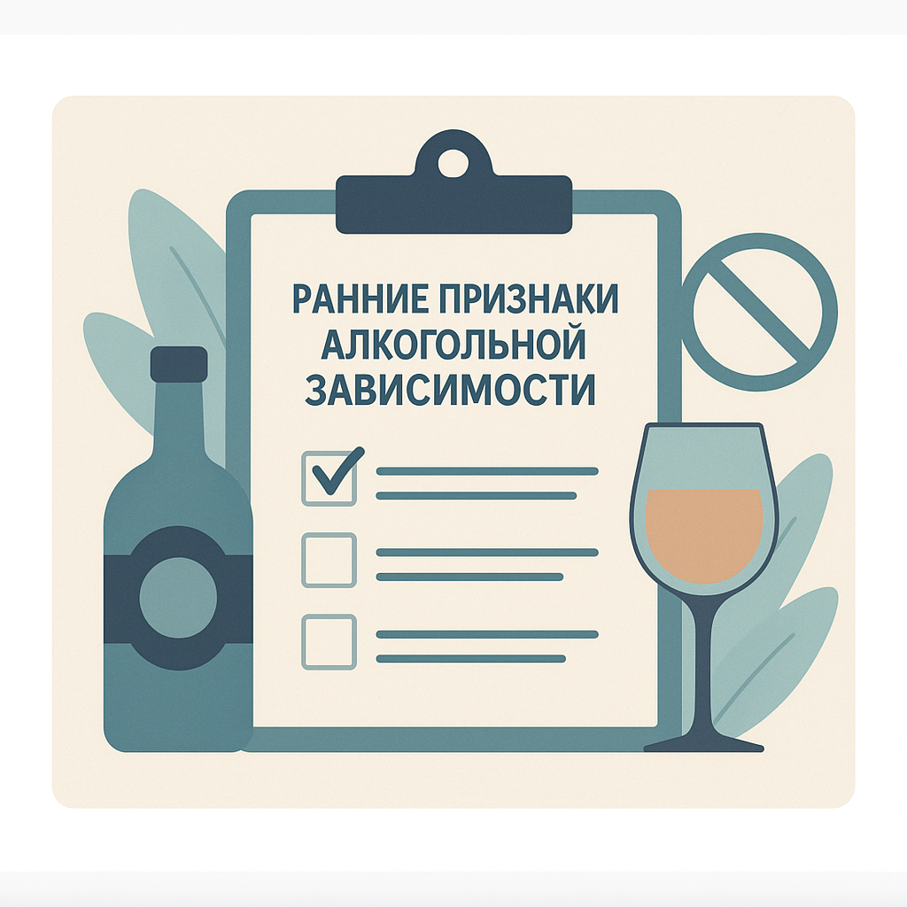 Ранние признаки алкогольной зависимости
